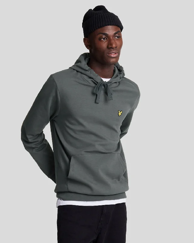 Men’s stylish navy hoodie-Interlock Hoodie