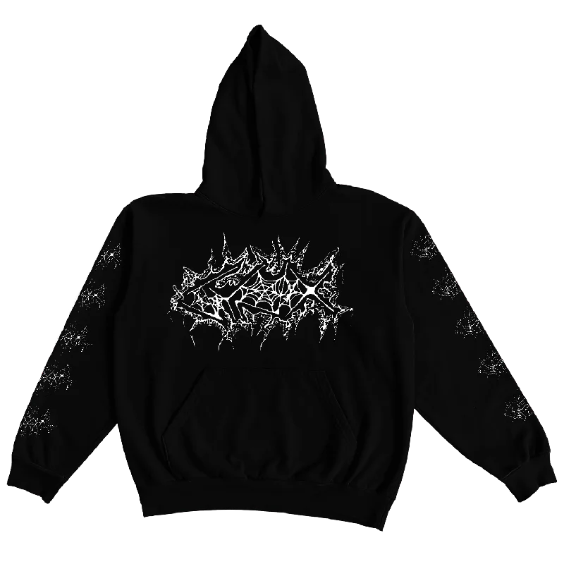 Men’s classic white hoodie-JYNX - Black Metal Hoodie