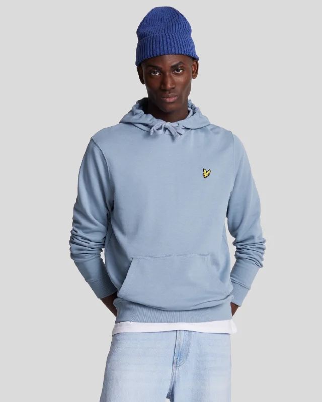 Men’s slim-fit navy hoodie-Pullover Hoodie