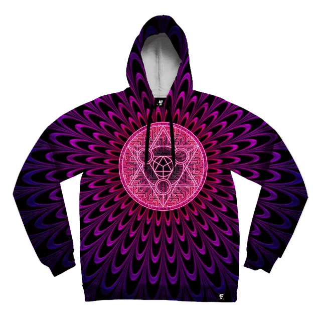 Men’s lightweight printed hoodie-Radiate2 Unisex Hoodie