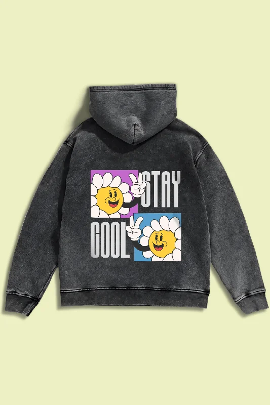 Men’s oversized athletic hoodie-Stay Cool Hoodie