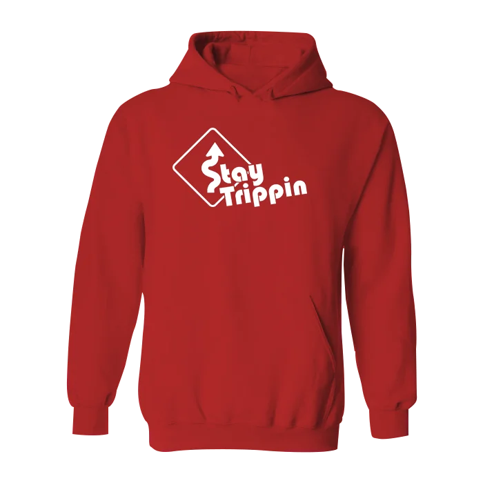 Men’s lightweight black hoodie-#STAYTRIPPIN SIGN YOUTH Classic Heavy Hoodie