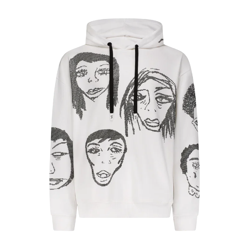 Men’s casual graphic hoodie-THEY'RE WATCHING HOODIE