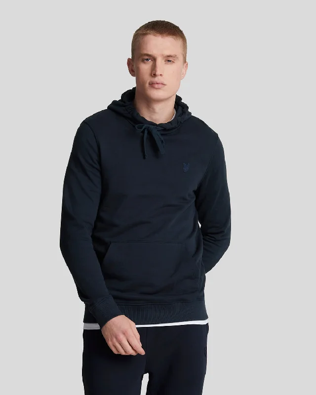 Men’s soft gray hoodie-Tonal Eagle Pullover Hoodie