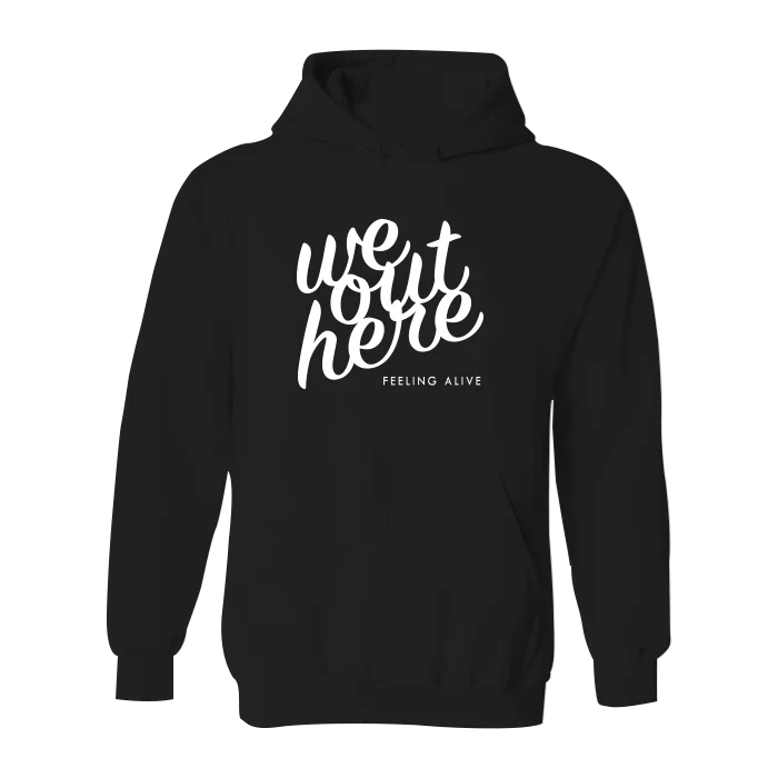 Men’s oversized zip-up hoodie-#WEOUTHERE Classic Heavy Hoodie