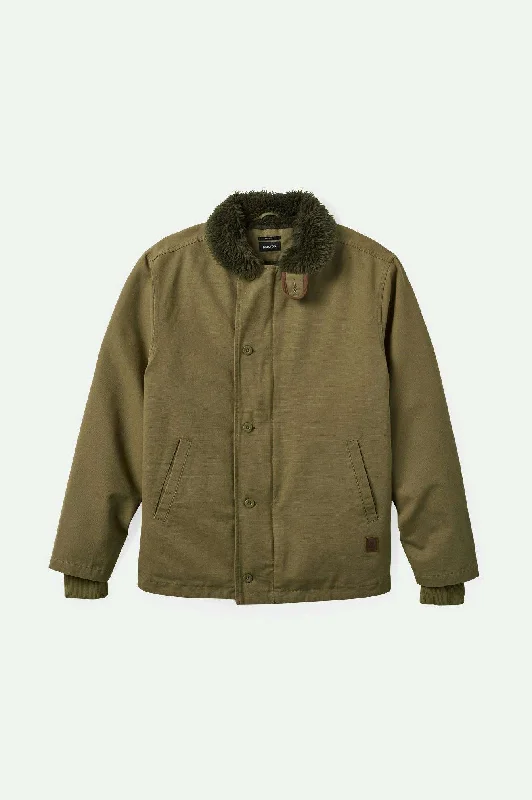 Men’s insulated parka jacket-20th Anniversary Mast Jacket - Olive Surplus