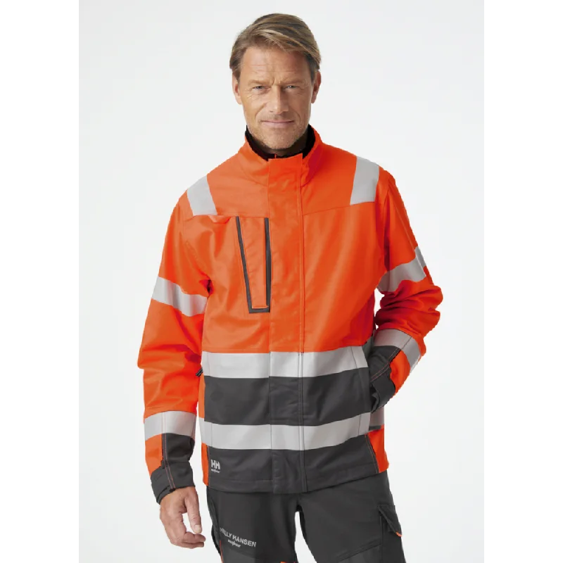 Men’s casual quilted jacket-Helly Hansen 77220 Alna 2.0 Hi Vis Jacket