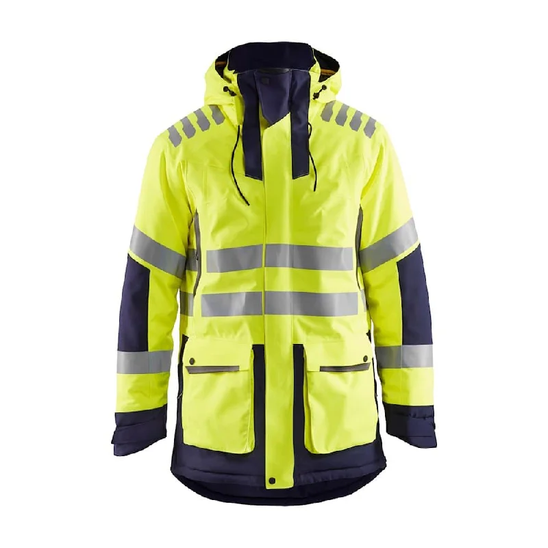 Men’s casual windbreaker jacket-Blaklader 4469 Waterproof Hi-Vis Jacket