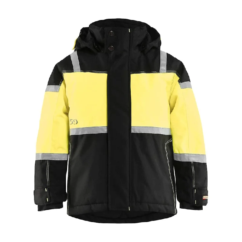 Men’s cozy rain jacket-Blaklader 4858 Children's Waterproof Winter Jacket