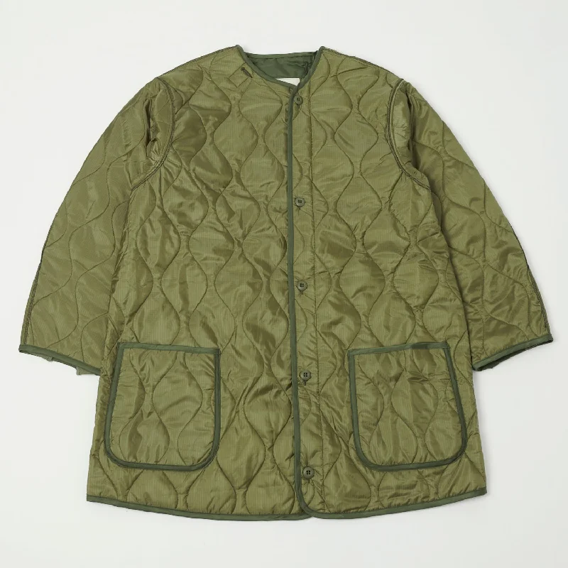 Men’s cozy rain jacket-Buzz Rickson's 'Extreme Cold Weather' Liner Jacket - Olive