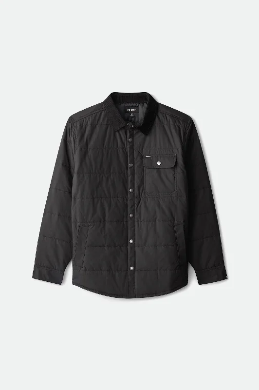 Men’s classic parka jacket-Cass Jacket - Black/Black