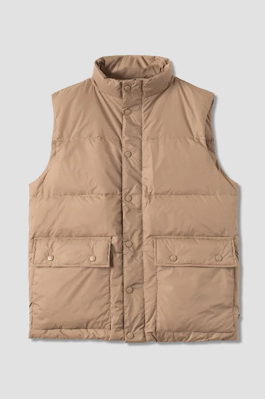 Men’s lightweight blazer jacket-Down Vest (Dusk)