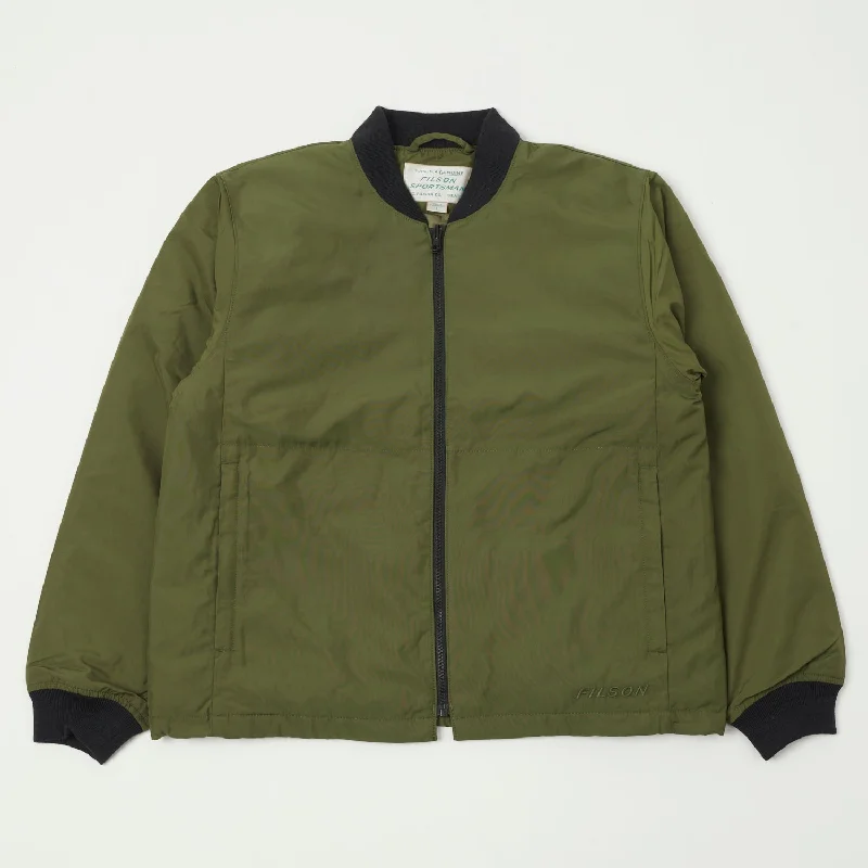 Men’s breathable fleece jacket-Filson Down Liner Jacket - Winter Moss