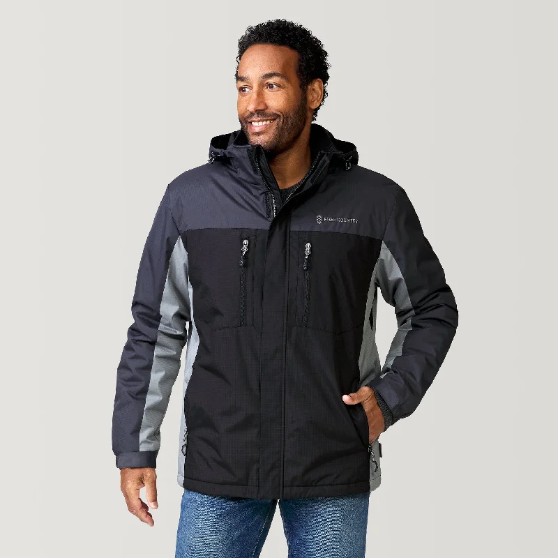 Men’s lightweight trench jacket-Men's FreeCycle® Trifecta Mid Weight Jacket