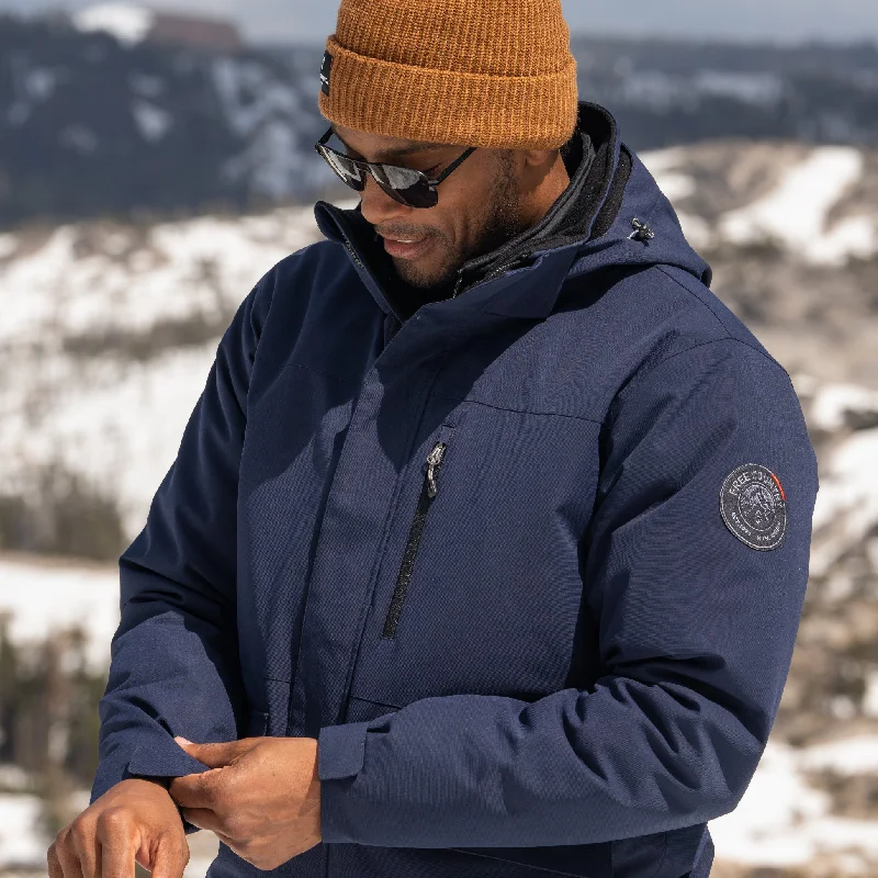 Men’s casual trench jacket-Men's Ski Patrol 3-in-1 Systems Jacket