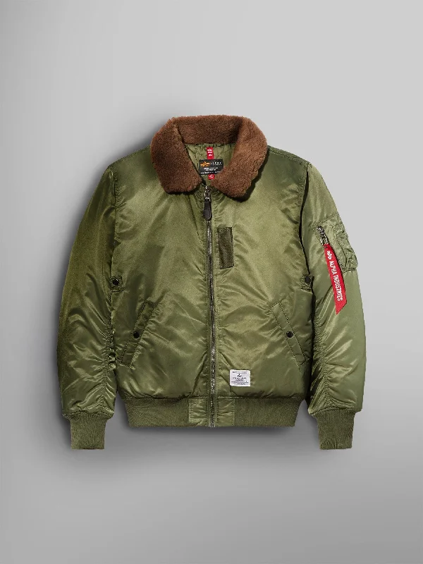 Men’s rugged parka jacket-B-15 MOD BOMBER JACKET