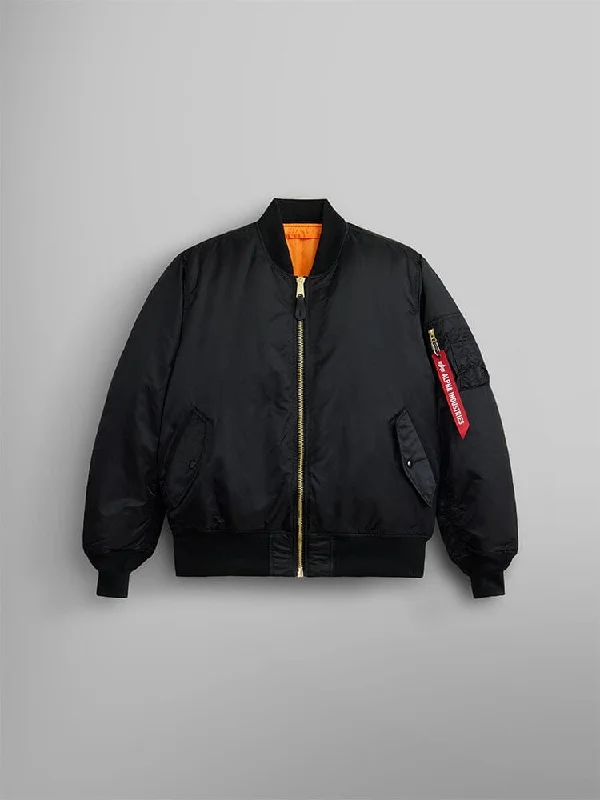 Men’s breathable leather jacket-MA-1 BOMBER JACKET (HERITAGE)