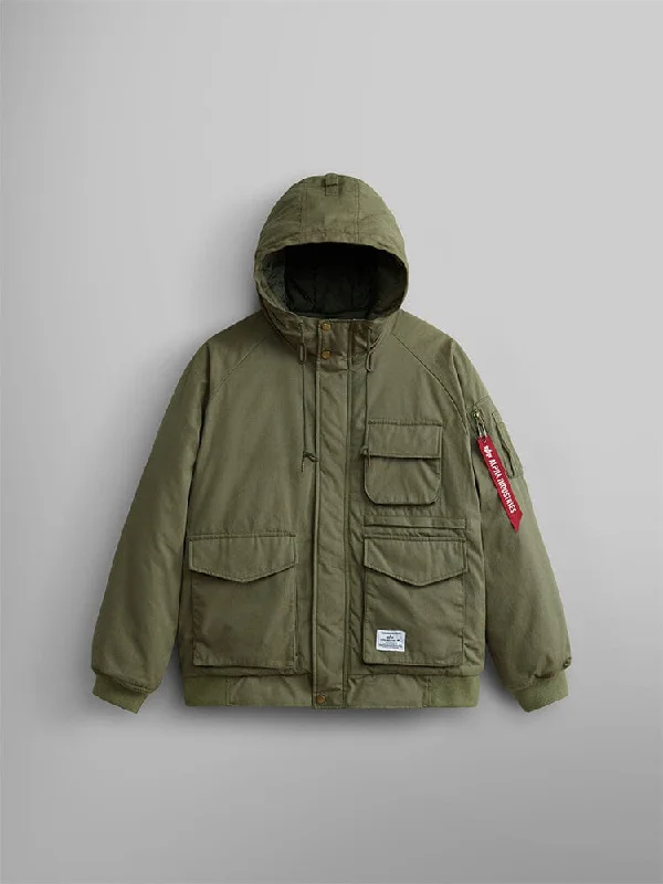 Men’s warm parka jacket-MA-1 HUNTING MOD JACKET