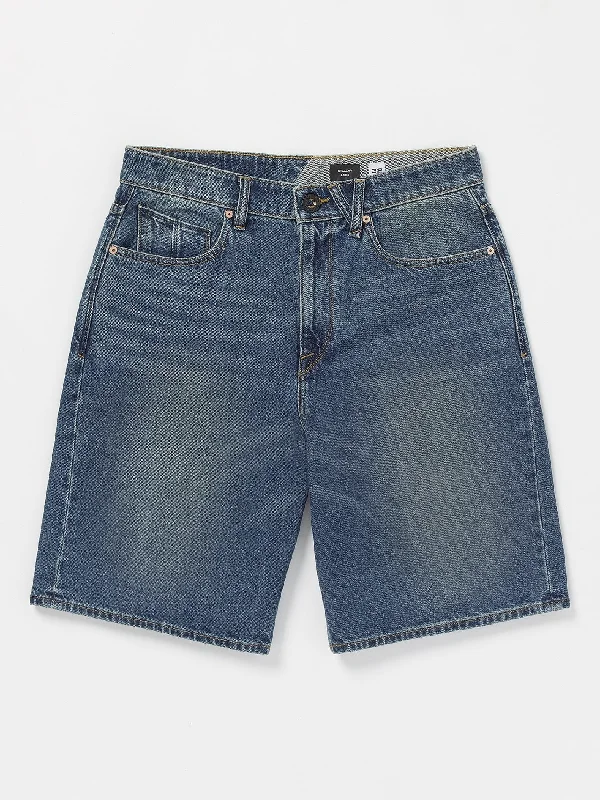 Men’s short-sleeve relaxed tee-Billow Denim Shorts - Classic Blue