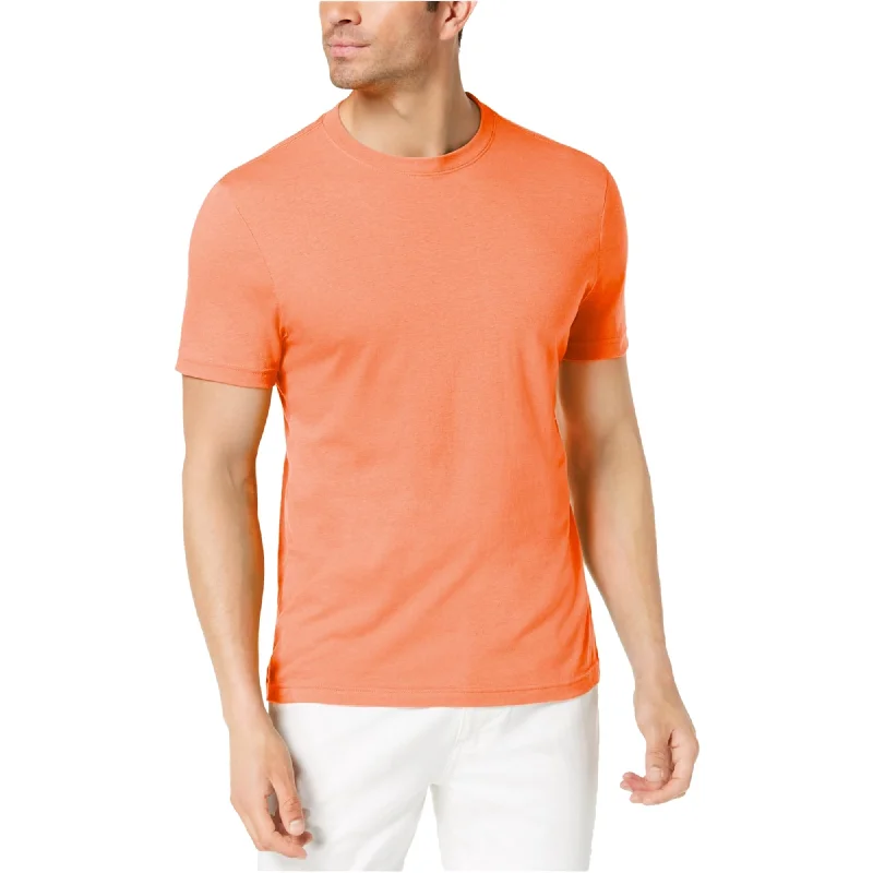 Men’s short-sleeve comfy tee-Club Room Mens Performance Basic T-Shirt