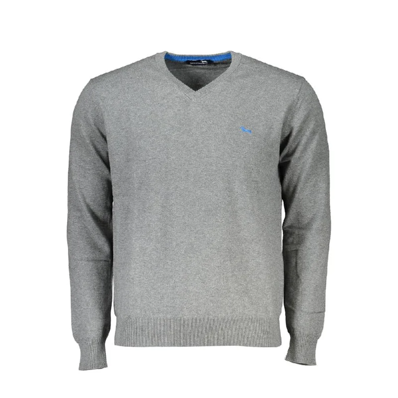 Men’s slim-fit cotton pullover-Harmont & Blaine  Cotton Men's Sweater