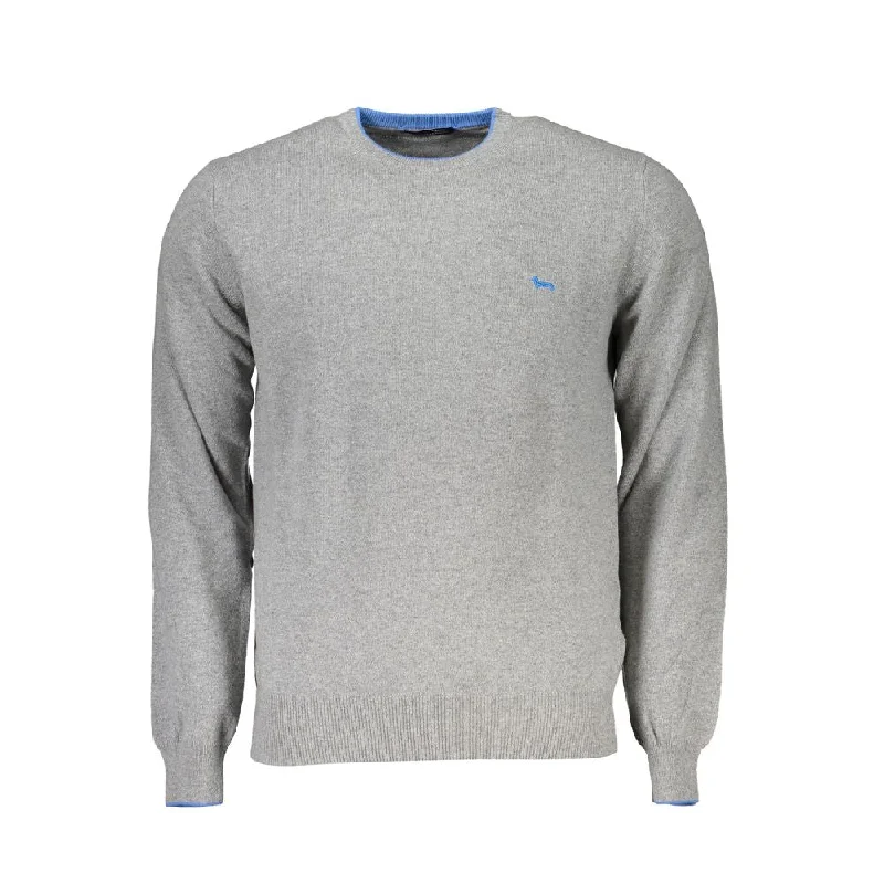 Men’s casual cotton sweater-Harmont & Blaine  Fabric Men's Sweater