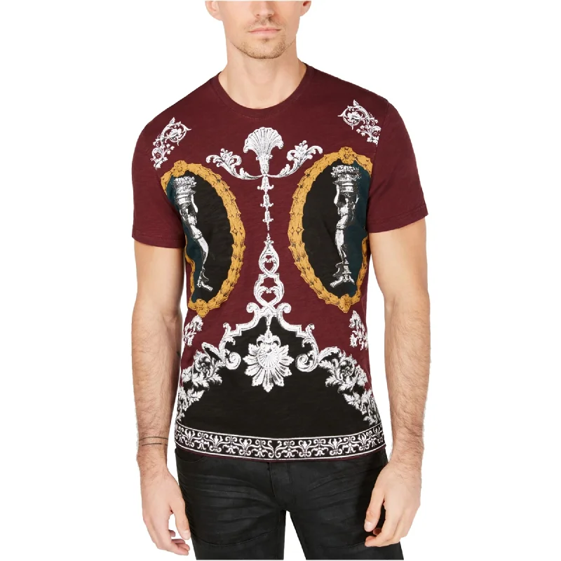 Men’s short-sleeve classic tee-I-N-C Mens French Baroque Graphic T-Shirt