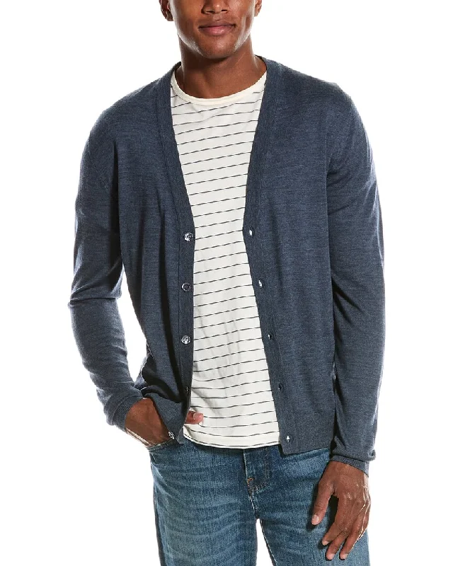 Men’s slim-fit pullover sweater-ISAIA Wool Cardigan