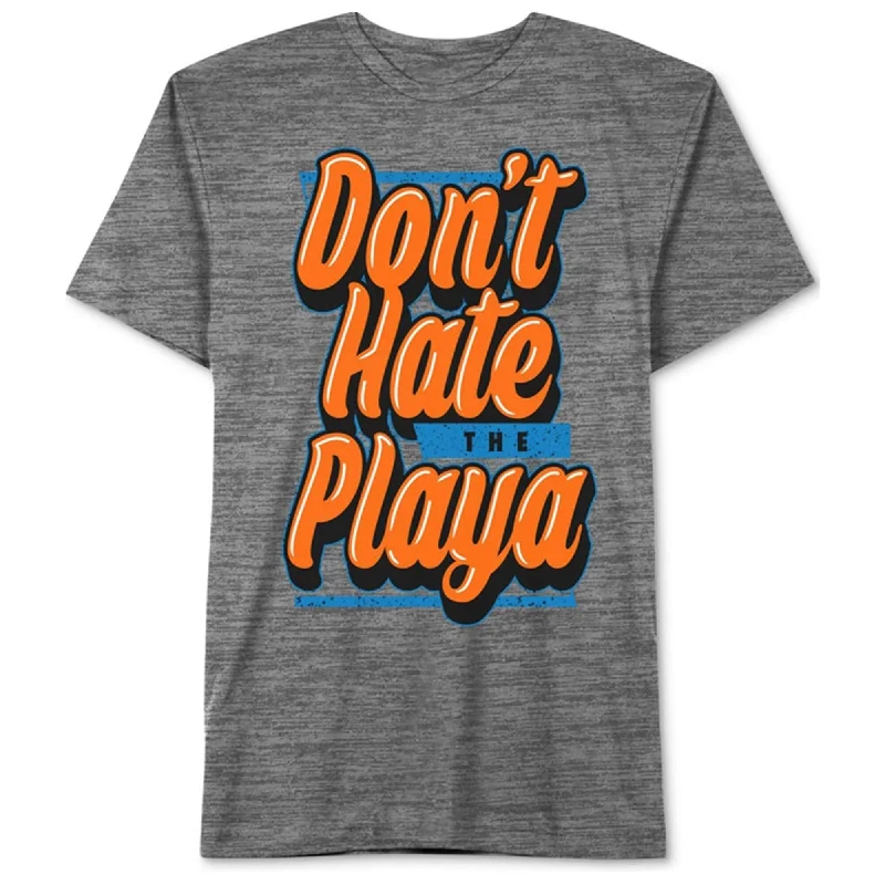 Men’s short-sleeve bright color-Lyric Culture Mens Don't Hate The Playa Graphic T-Shirt