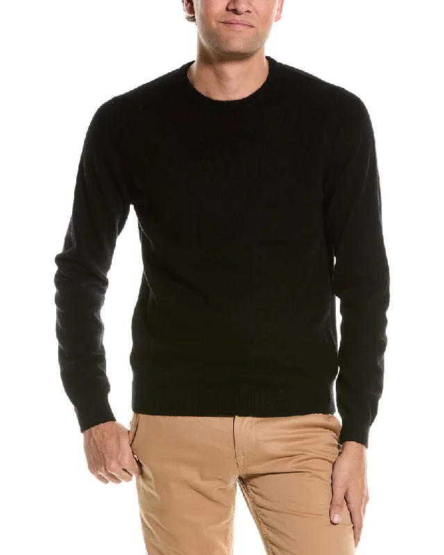 Men’s soft V-neck sweater-Mette Crewneck Cashmere Sweater