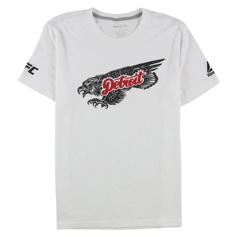 Men’s short-sleeve lightweight tee-Reebok Mens Detroit Graphic T-Shirt