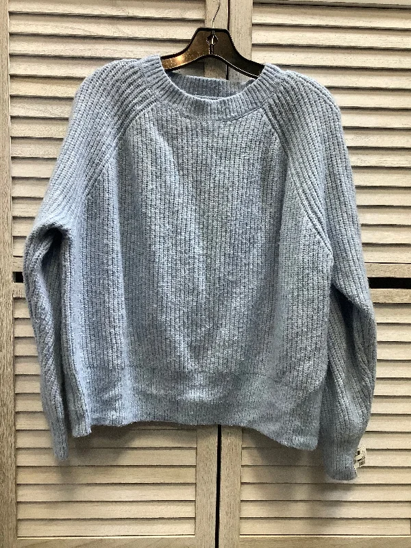 Men’s casual V-neck pullover-Sweater By Primark In Blue, Size: Xl