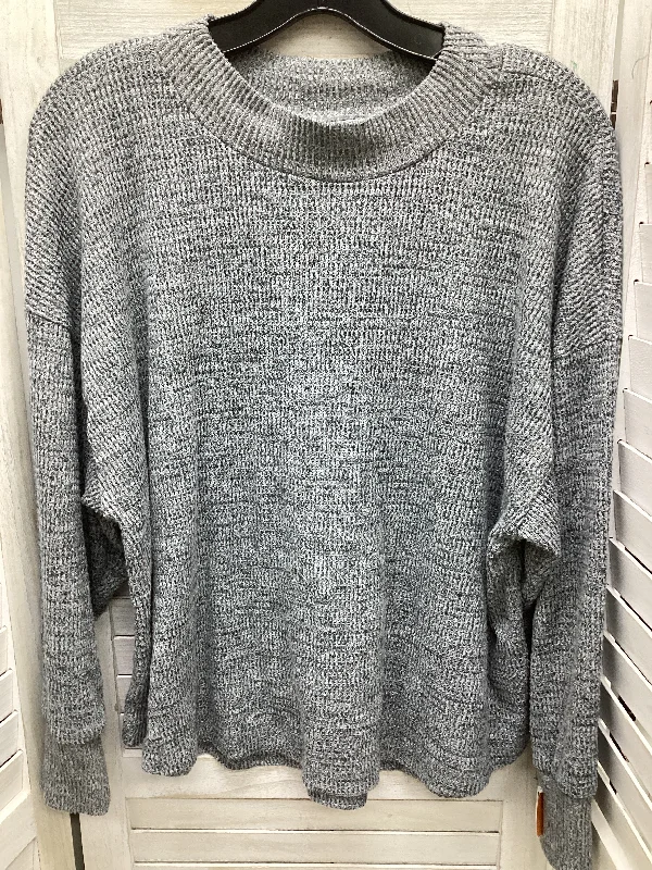 Men’s slim-fit knit sweater-Sweater By Sonoma In Grey, Size: 2x