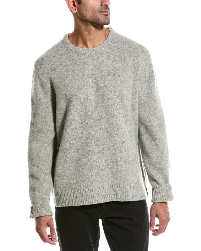 Men’s stylish wool crew-Todd Snyder Cambridge Wool Sweater