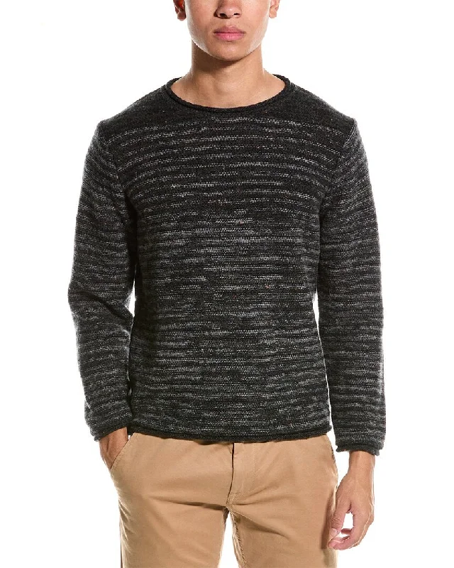 Men’s modern pullover sweater-Todd Snyder Wool & Cashmere-Blend Mock Neck Sweater