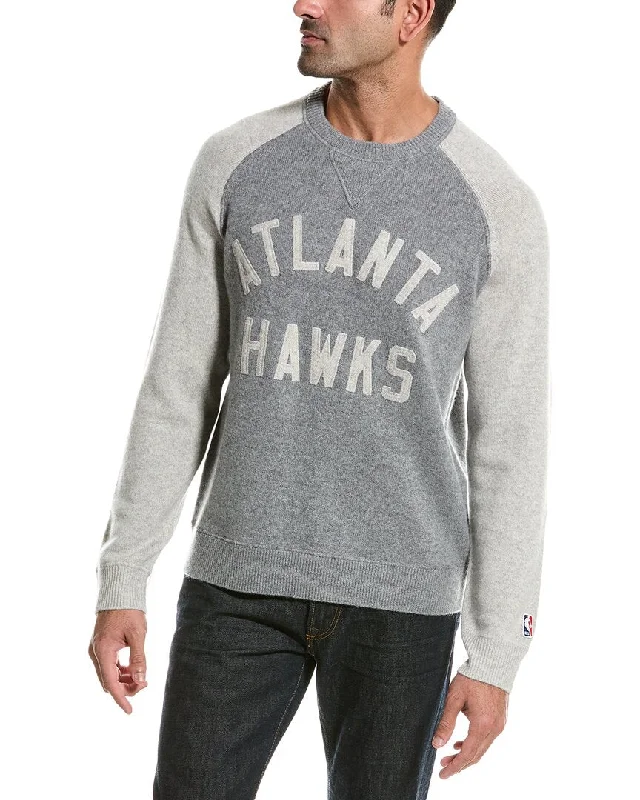 Men’s oversized cotton sweater-Todd Snyder X NBA Hawks Cashmere Sweater