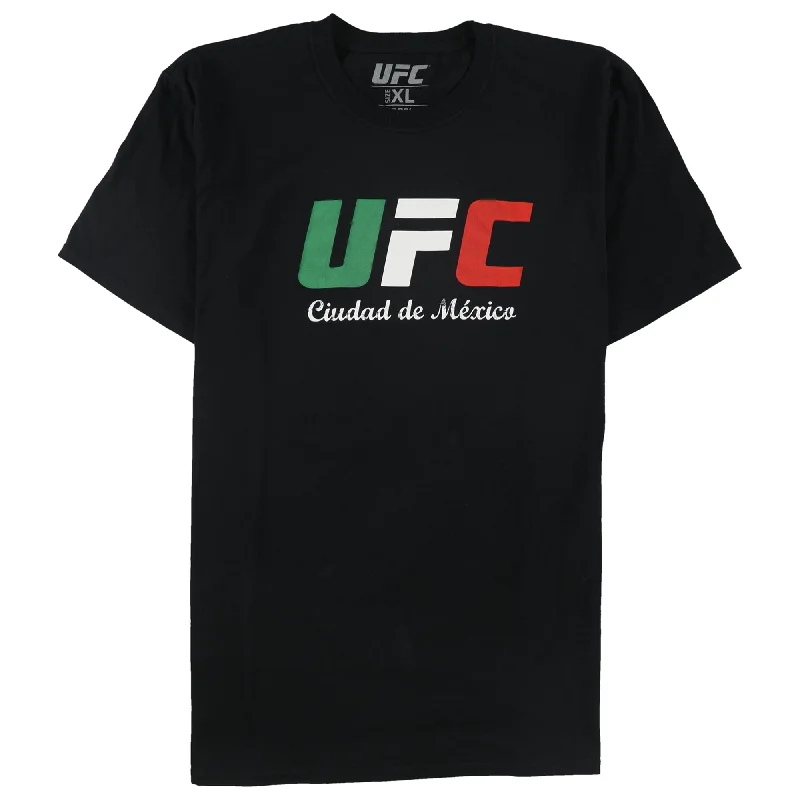 Men’s short-sleeve sporty design-Ufc Mens Ciudad De Mexico Graphic T-Shirt