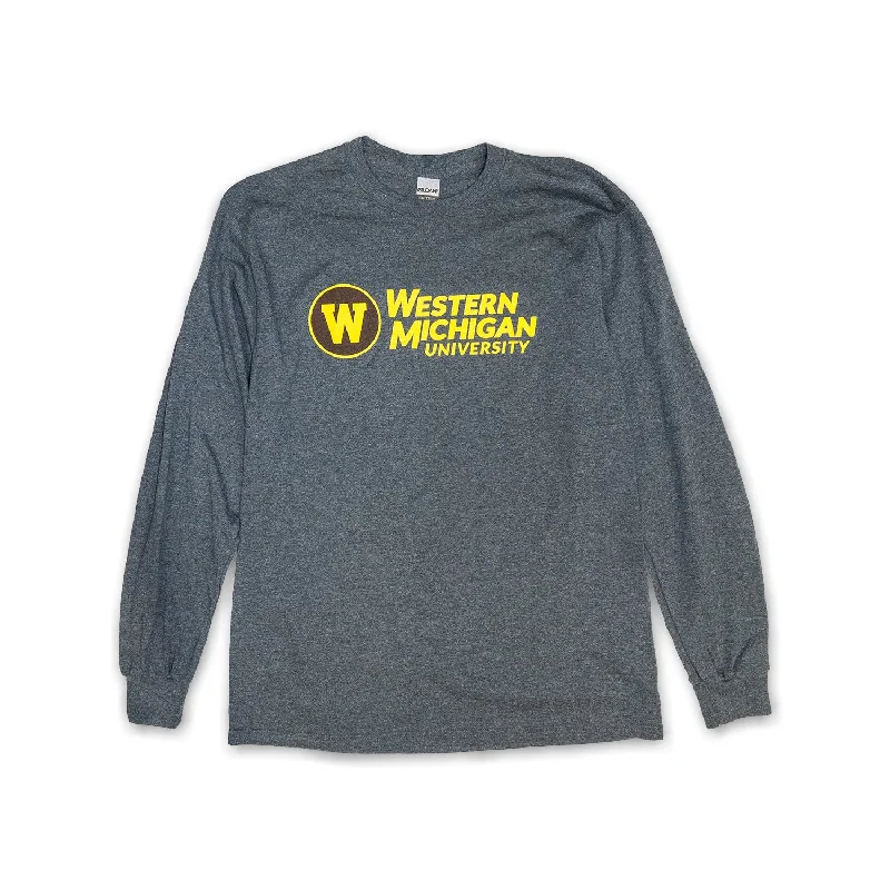 Men’s short-sleeve casual vibe-Western Michigan Official Long Sleeve Tee