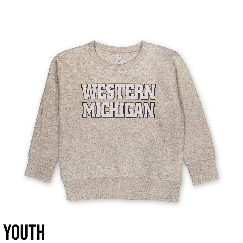 Men’s short-sleeve relaxed shirt-Western Michigan Toddler Crew