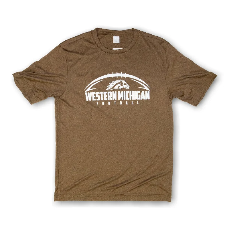 Men’s short-sleeve comfy fit-WMU Football Athletic Tee