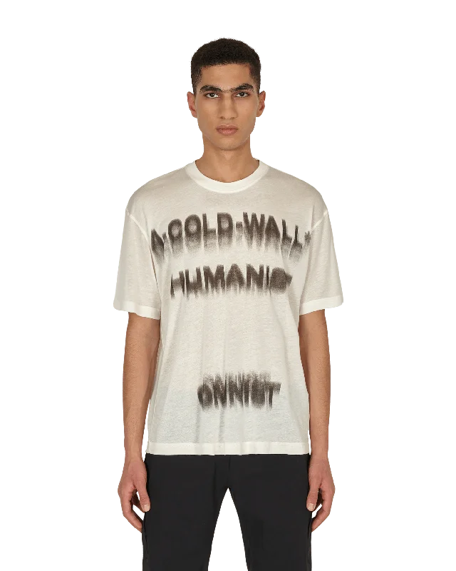 Men’s short-sleeve sporty tee-Rationale T-Shirt White