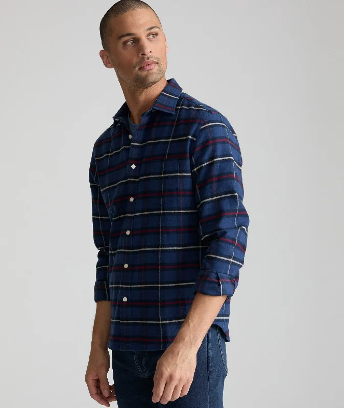 Men’s cotton casual shirt-Flannel Andes Shirt