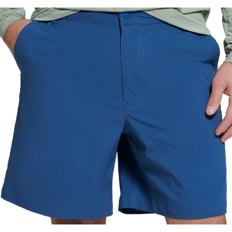 Men’s slim-fit chino jeans-Bass Outdoor Men's Boulder Hiker Shorts Blue Size X-Large