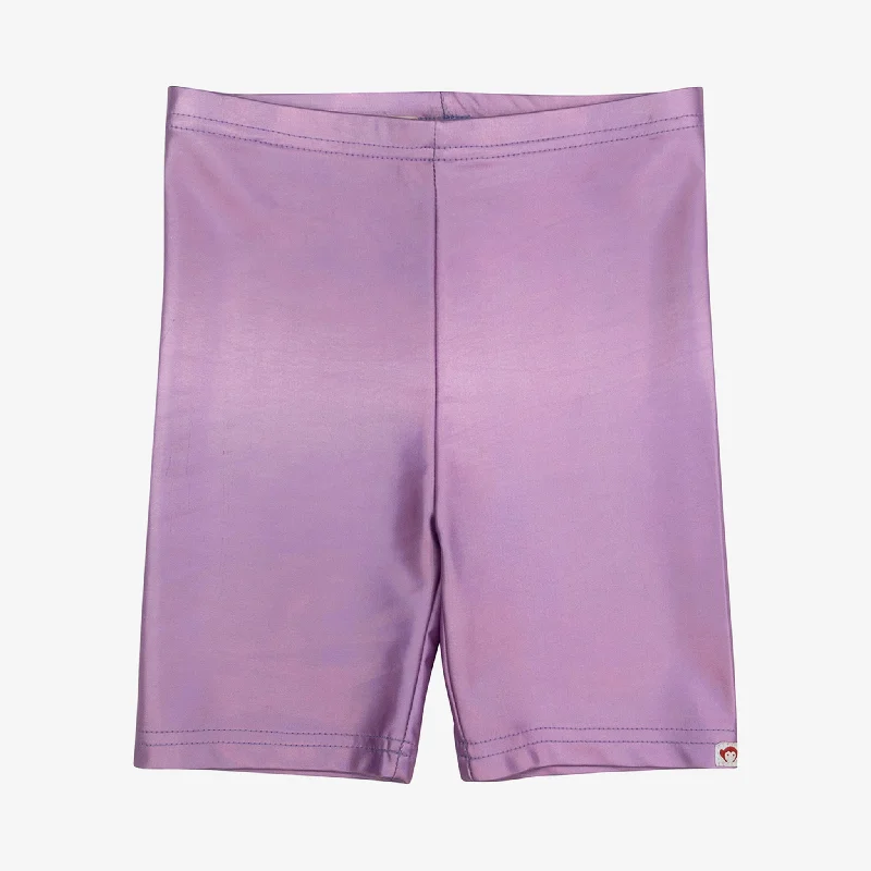 Men’s tailored denim pants-Bike Shorts | Metallic Pink