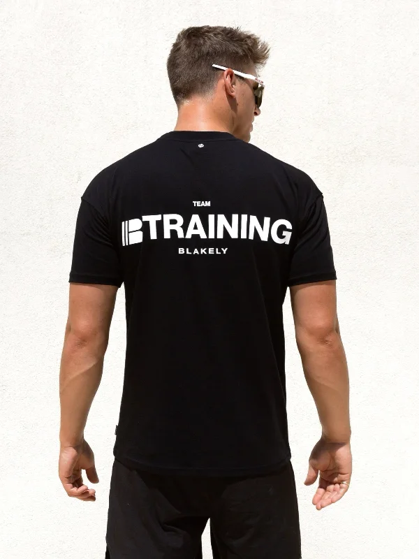 Men’s short-sleeve slim cut-Apex Training T-Shirt - Black