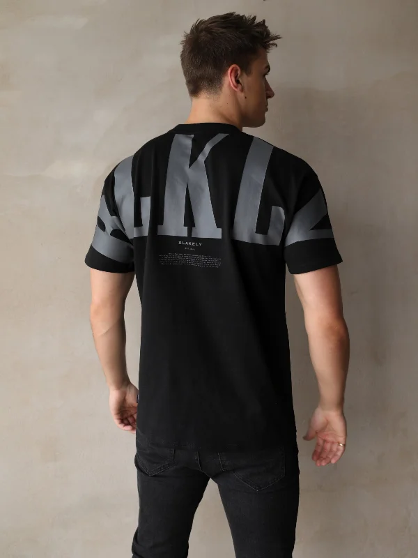 Men’s short-sleeve classic fit-BLKLY Relaxed T-Shirt - Black