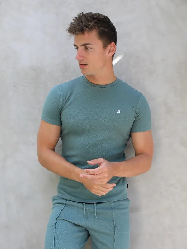 Men’s short-sleeve breathable fabric-Verona Slim T-Shirt - Khaki Green