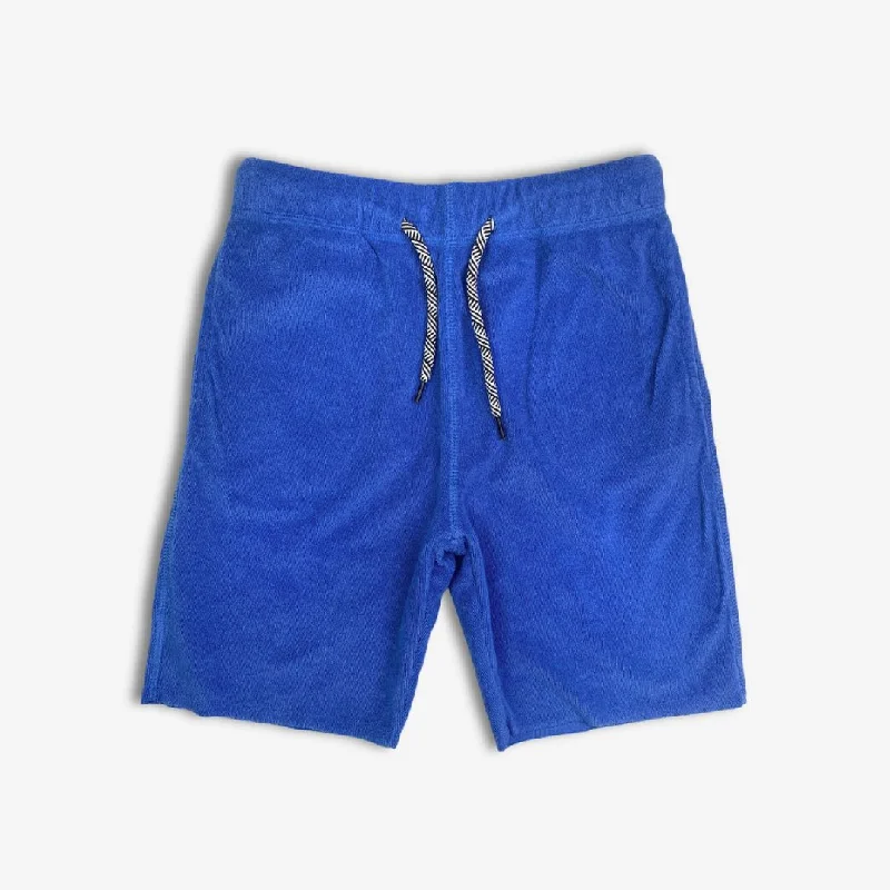 Men’s comfortable dress jeans-Camp Shorts | Blue Terry