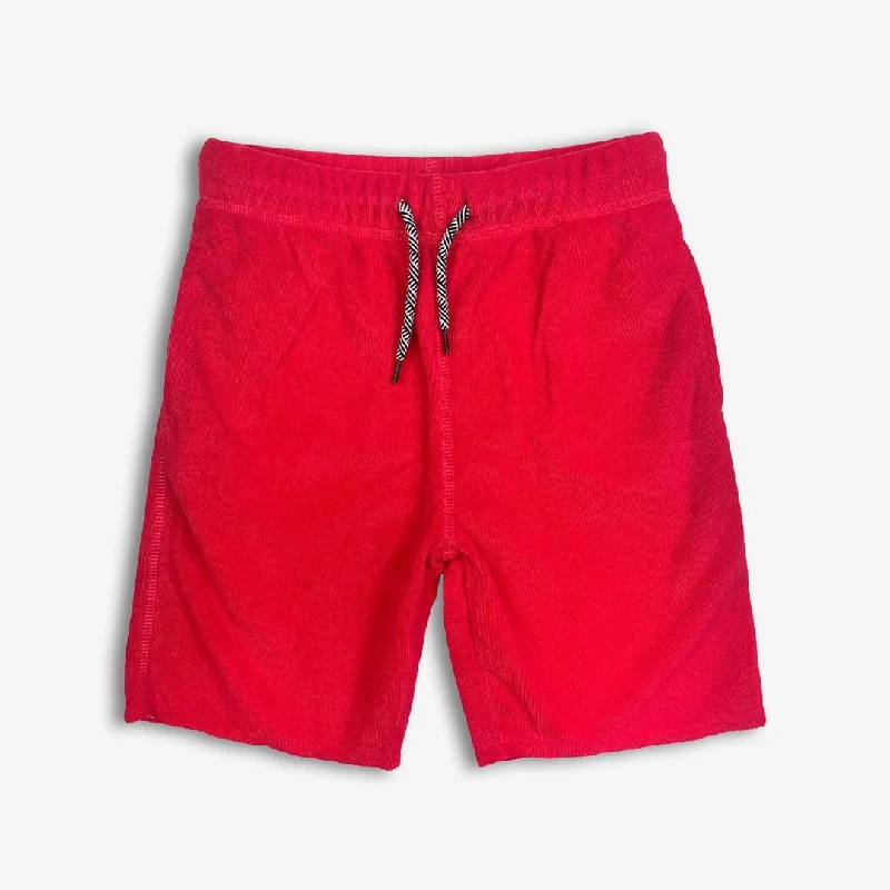 Men’s tailored straight jeans-Camp Shorts | True Red