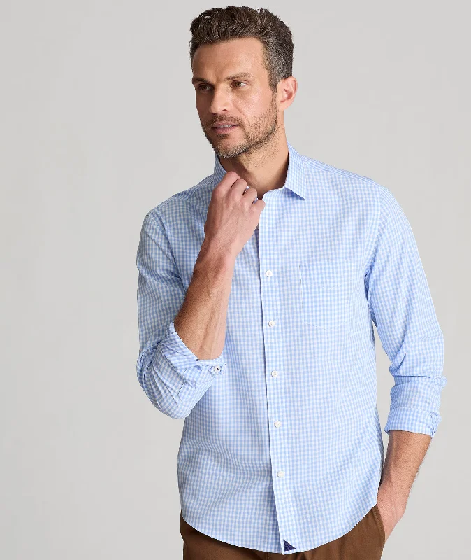 Men’s long-sleeve casual shirt-Wrinkle-Free Lawrence Shirt